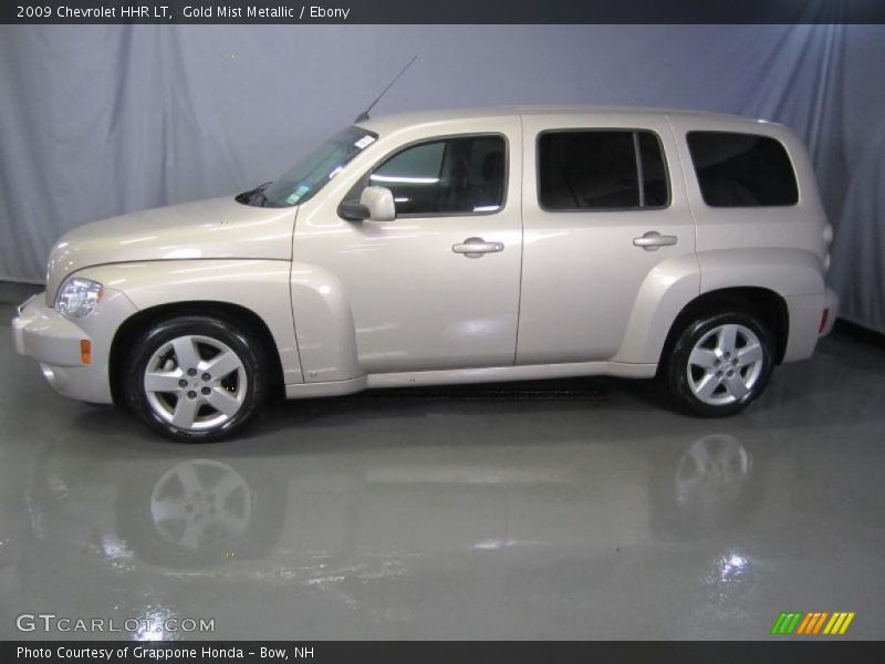 Gold Mist Metallic / Ebony 2009 Chevrolet HHR LT