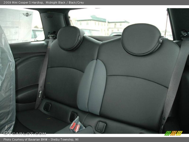 Midnight Black / Black/Grey 2009 Mini Cooper S Hardtop