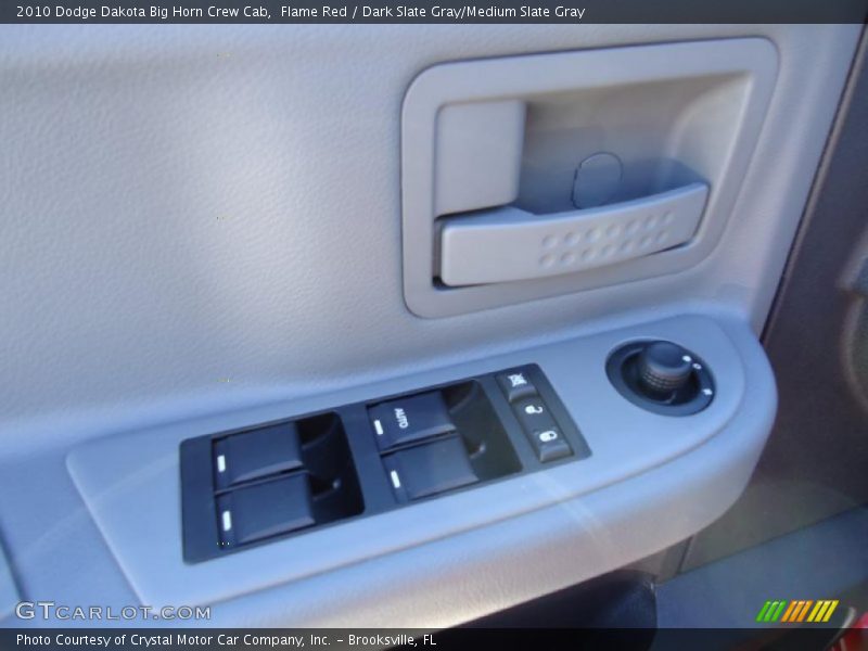Flame Red / Dark Slate Gray/Medium Slate Gray 2010 Dodge Dakota Big Horn Crew Cab