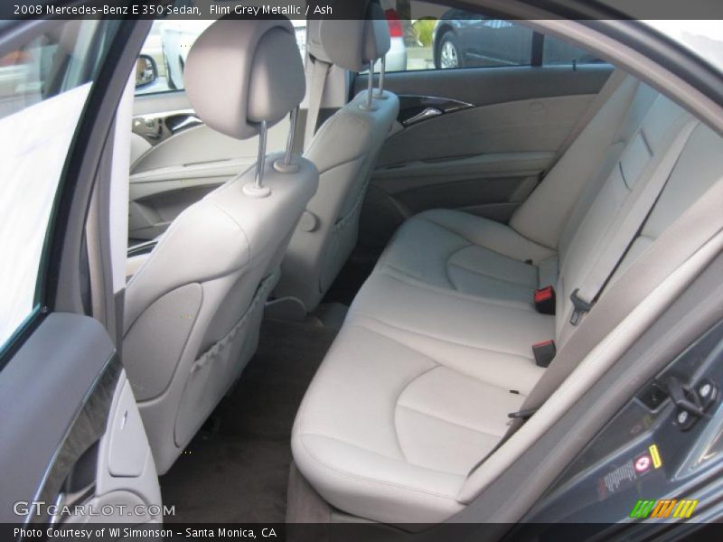 Flint Grey Metallic / Ash 2008 Mercedes-Benz E 350 Sedan