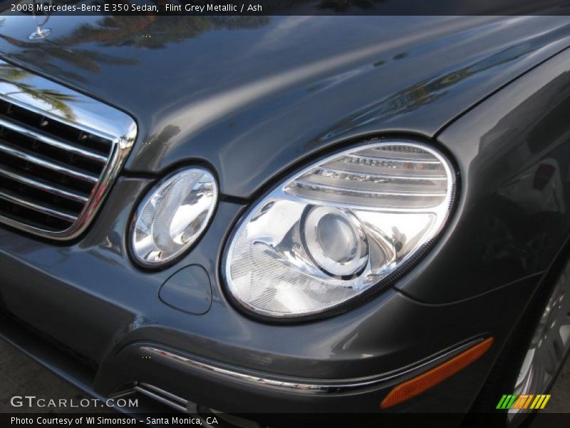 Flint Grey Metallic / Ash 2008 Mercedes-Benz E 350 Sedan