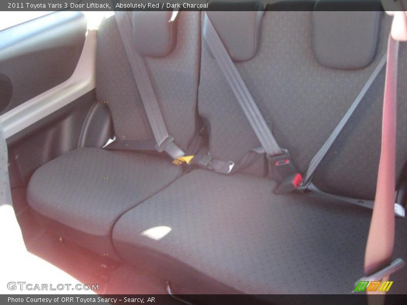 Absolutely Red / Dark Charcoal 2011 Toyota Yaris 3 Door Liftback