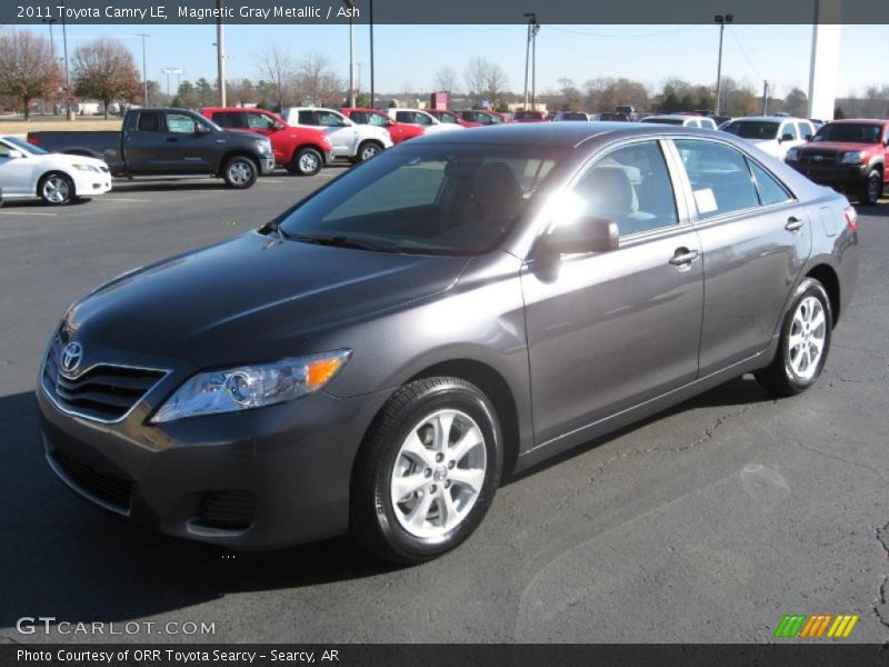 Magnetic Gray Metallic / Ash 2011 Toyota Camry LE