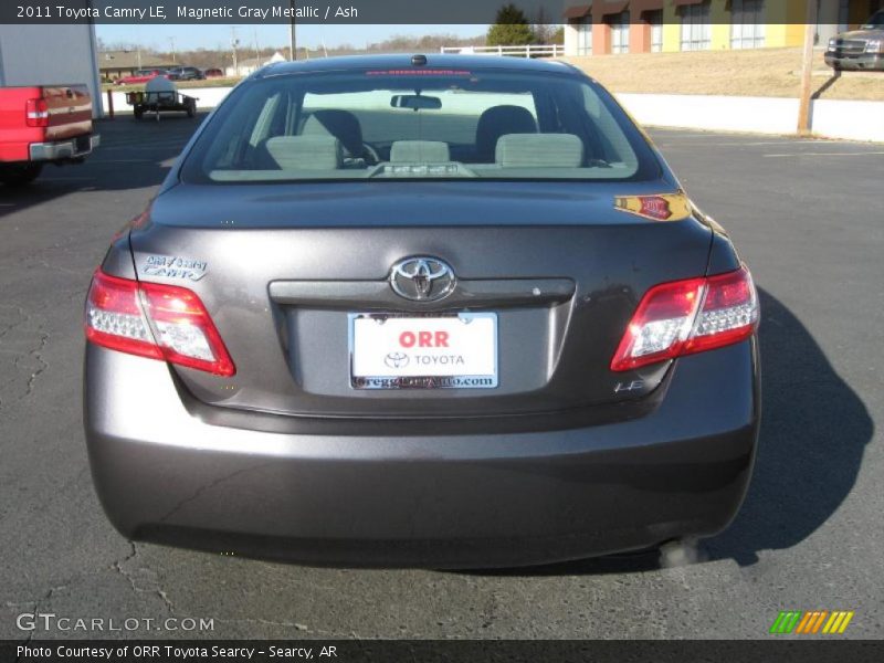 Magnetic Gray Metallic / Ash 2011 Toyota Camry LE