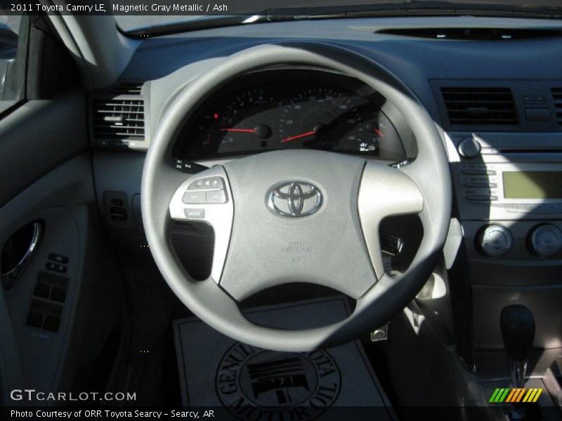 Magnetic Gray Metallic / Ash 2011 Toyota Camry LE