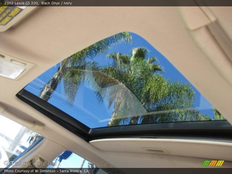 Black Onyx / Ivory 2002 Lexus GS 300
