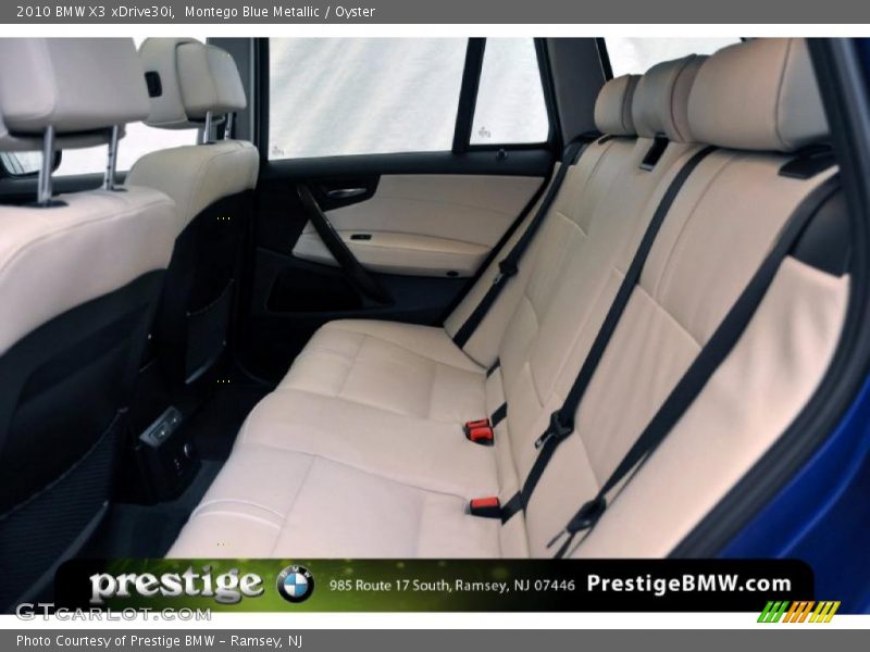 Montego Blue Metallic / Oyster 2010 BMW X3 xDrive30i
