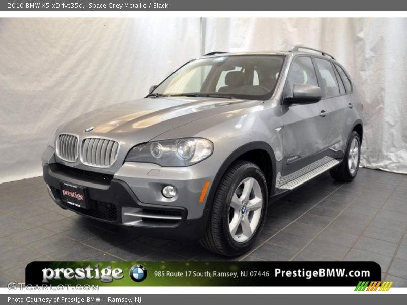 Space Grey Metallic / Black 2010 BMW X5 xDrive35d