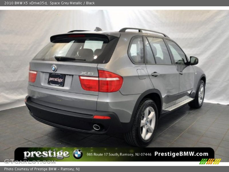 Space Grey Metallic / Black 2010 BMW X5 xDrive35d