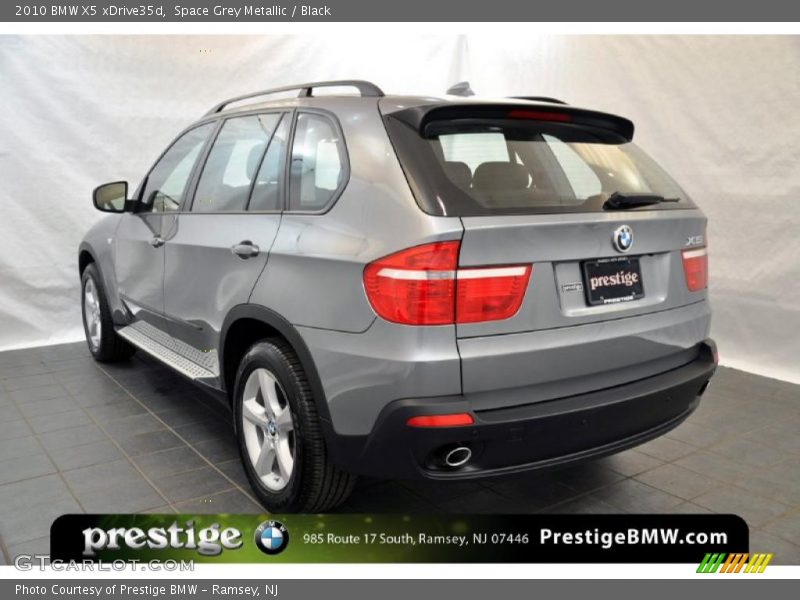 Space Grey Metallic / Black 2010 BMW X5 xDrive35d