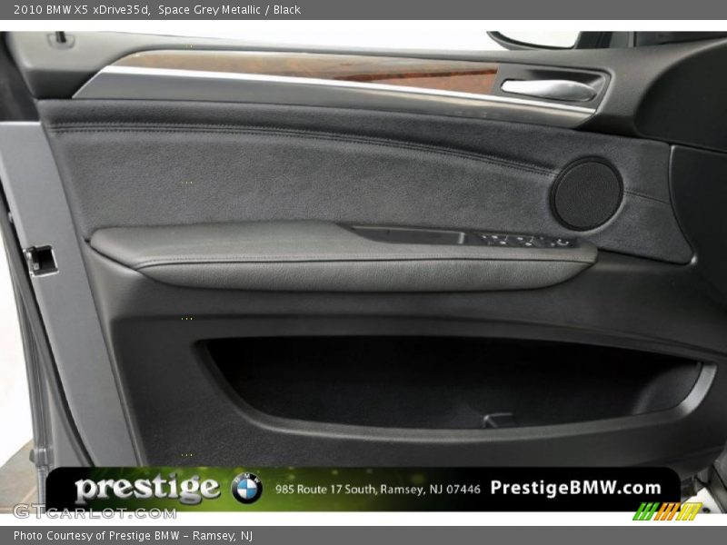 Space Grey Metallic / Black 2010 BMW X5 xDrive35d