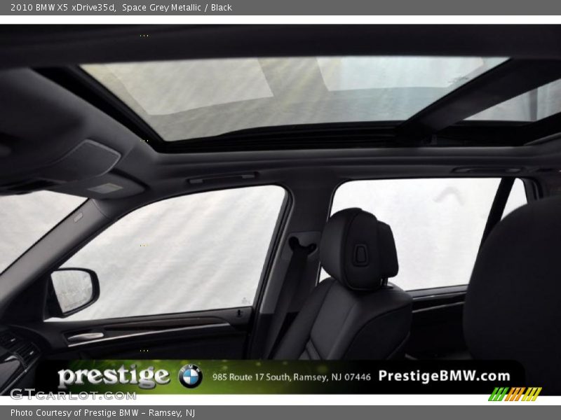 Space Grey Metallic / Black 2010 BMW X5 xDrive35d