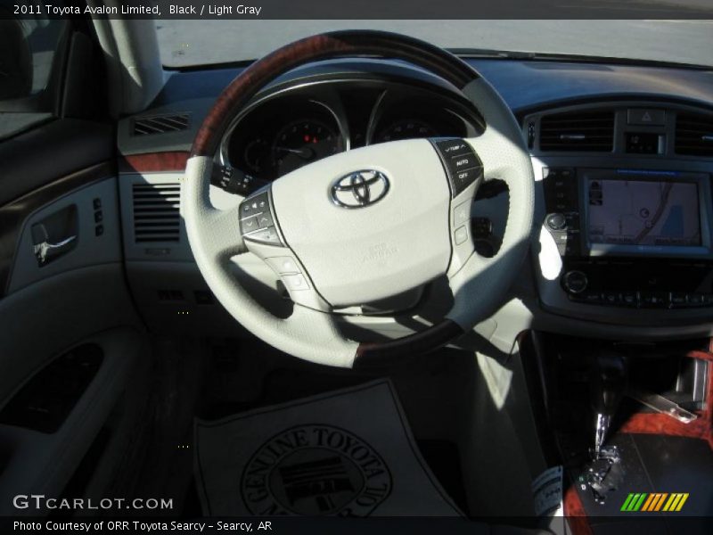 Black / Light Gray 2011 Toyota Avalon Limited