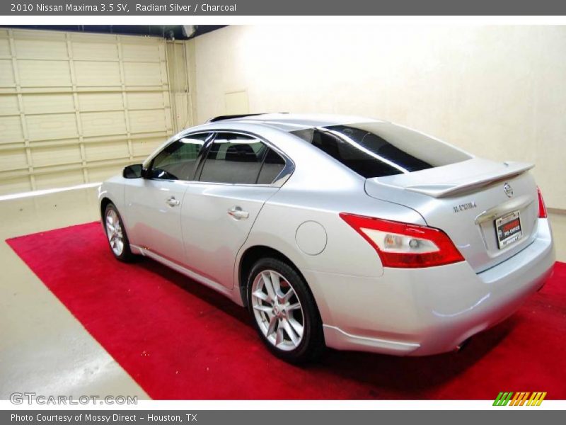 Radiant Silver / Charcoal 2010 Nissan Maxima 3.5 SV