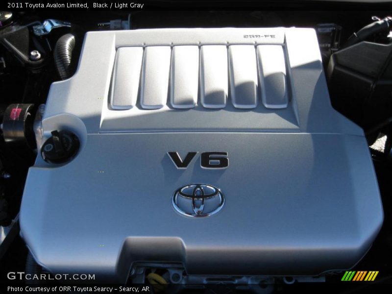 Black / Light Gray 2011 Toyota Avalon Limited