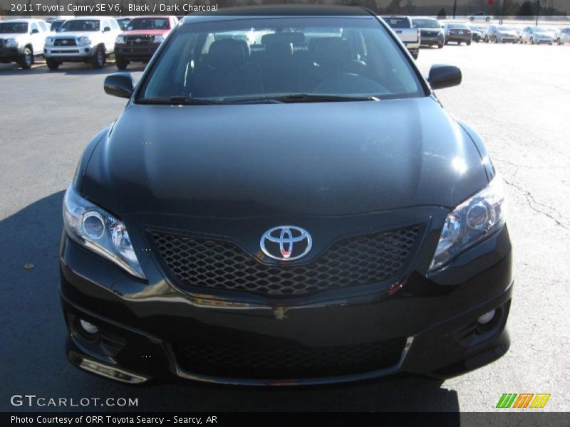 Black / Dark Charcoal 2011 Toyota Camry SE V6