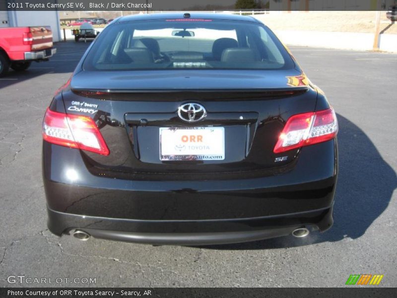 Black / Dark Charcoal 2011 Toyota Camry SE V6