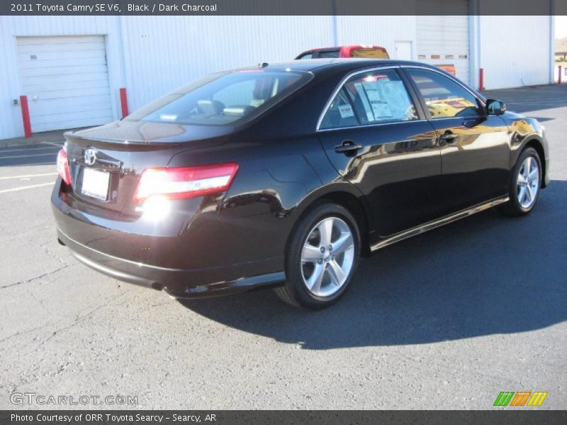 Black / Dark Charcoal 2011 Toyota Camry SE V6