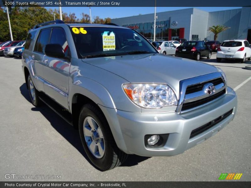 Titanium Metallic / Stone Gray 2006 Toyota 4Runner SR5 4x4