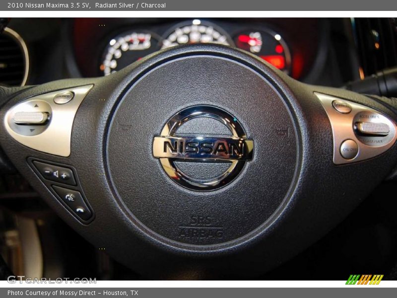 Radiant Silver / Charcoal 2010 Nissan Maxima 3.5 SV