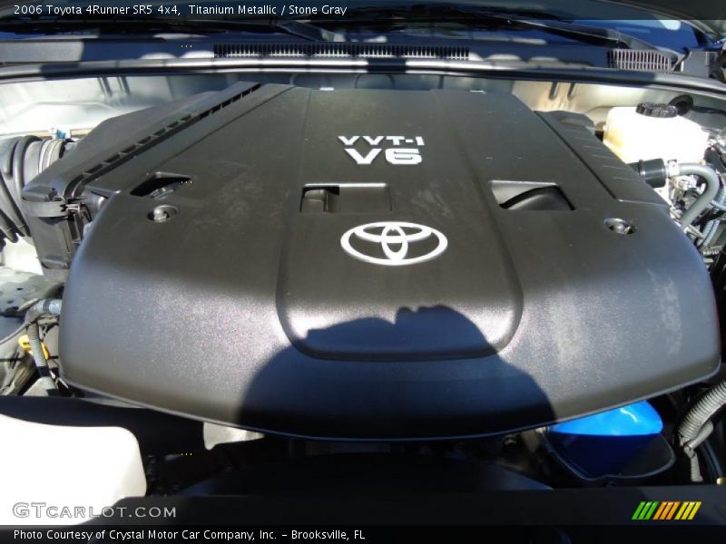 Titanium Metallic / Stone Gray 2006 Toyota 4Runner SR5 4x4