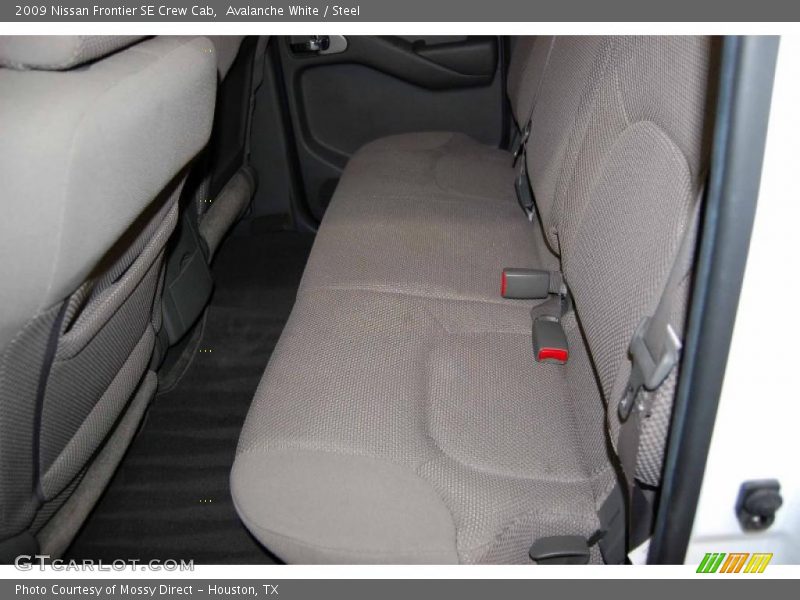 Avalanche White / Steel 2009 Nissan Frontier SE Crew Cab