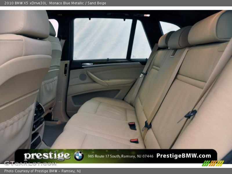 Monaco Blue Metallic / Sand Beige 2010 BMW X5 xDrive30i