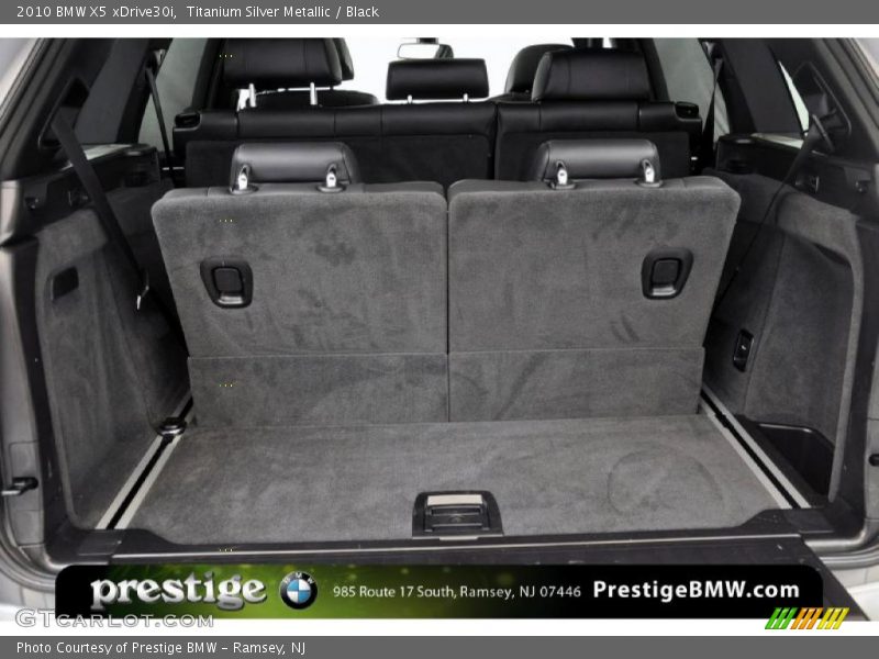 Titanium Silver Metallic / Black 2010 BMW X5 xDrive30i