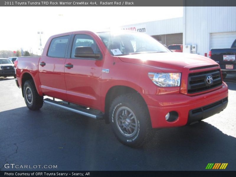  2011 Tundra TRD Rock Warrior CrewMax 4x4 Radiant Red