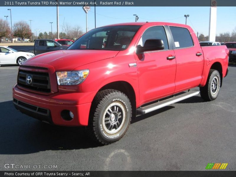 Front 3/4 View of 2011 Tundra TRD Rock Warrior CrewMax 4x4