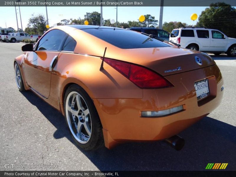  2003 350Z Touring Coupe Le Mans Sunset