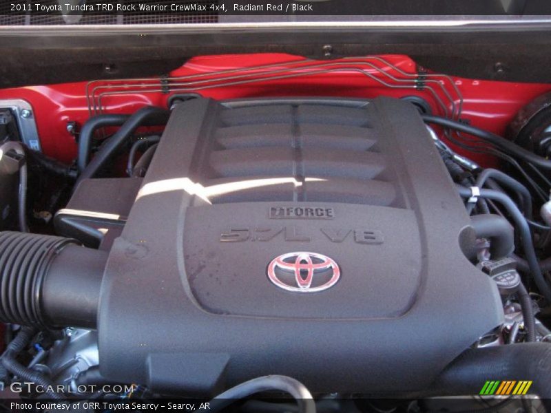  2011 Tundra TRD Rock Warrior CrewMax 4x4 Engine - 5.7 Liter i-Force Flex-Fuel DOHC 32-Valve Dual VVT-i V8