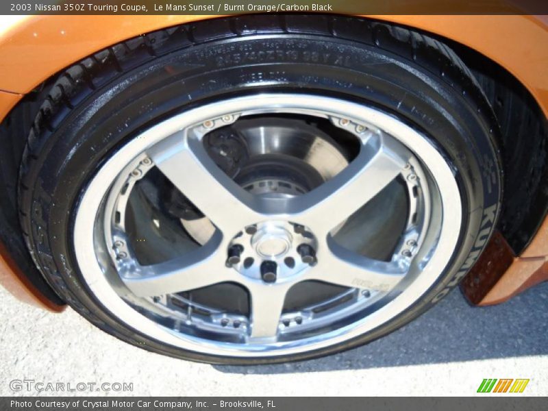 Custom Wheels of 2003 350Z Touring Coupe
