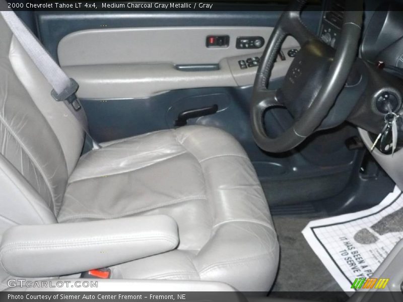 Medium Charcoal Gray Metallic / Gray 2000 Chevrolet Tahoe LT 4x4