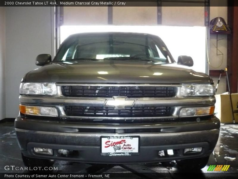 Medium Charcoal Gray Metallic / Gray 2000 Chevrolet Tahoe LT 4x4