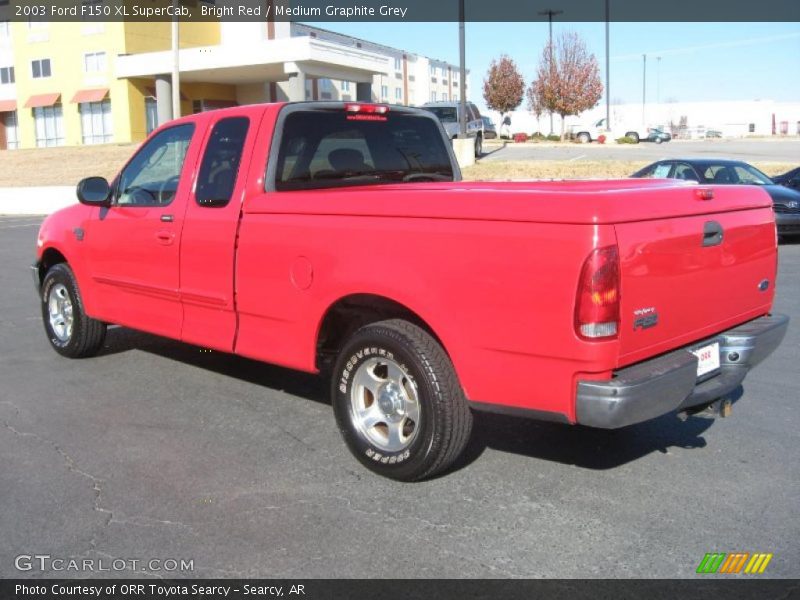  2003 F150 XL SuperCab Bright Red