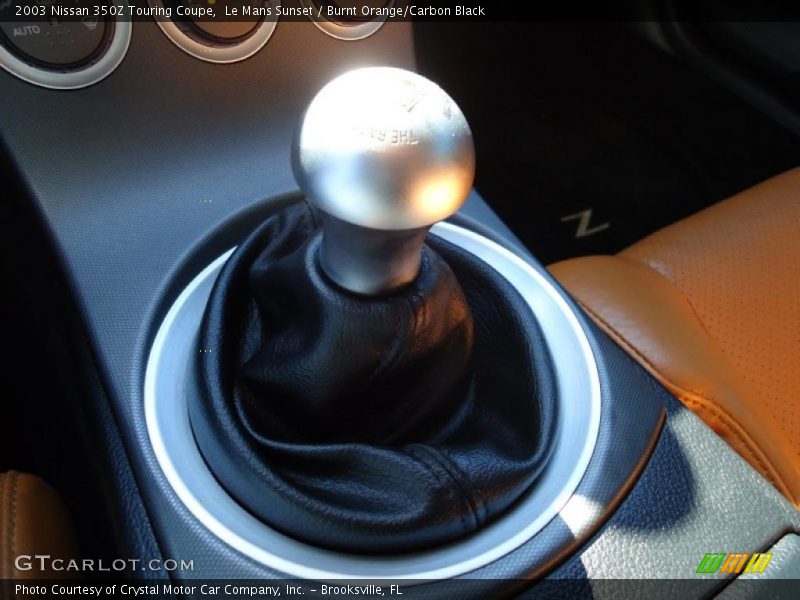  2003 350Z Touring Coupe 6 Speed Manual Shifter