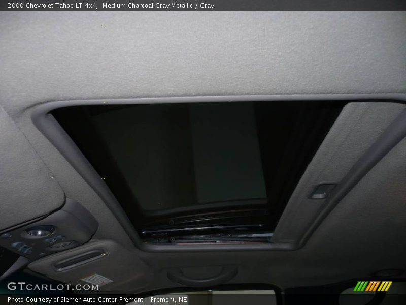Medium Charcoal Gray Metallic / Gray 2000 Chevrolet Tahoe LT 4x4