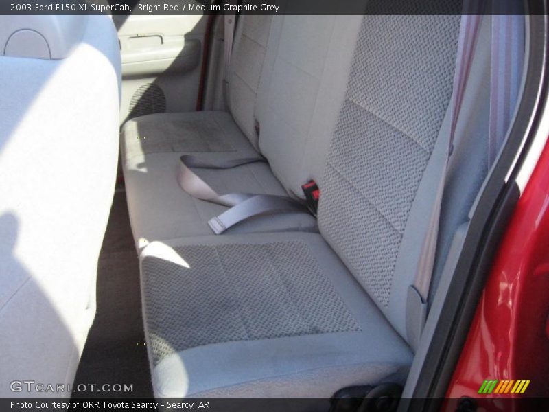 Bright Red / Medium Graphite Grey 2003 Ford F150 XL SuperCab