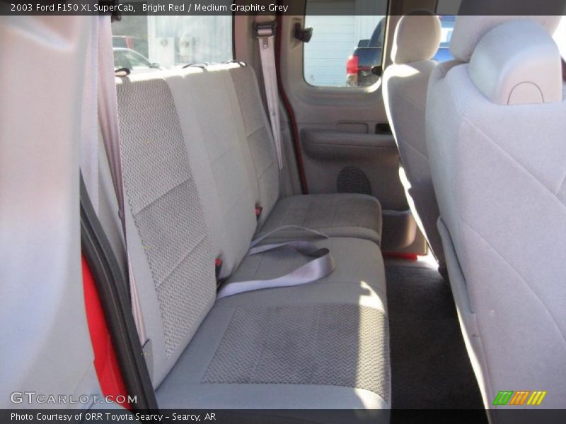  2003 F150 XL SuperCab Medium Graphite Grey Interior