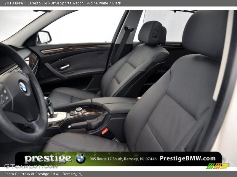 Alpine White / Black 2010 BMW 5 Series 535i xDrive Sports Wagon