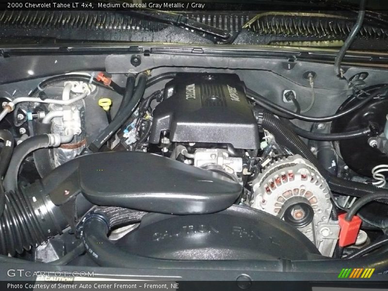 Medium Charcoal Gray Metallic / Gray 2000 Chevrolet Tahoe LT 4x4