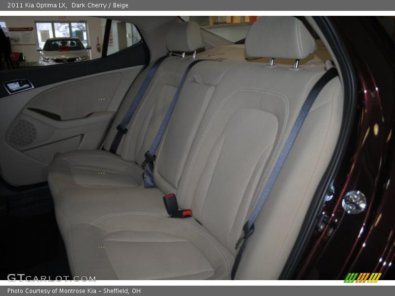 Dark Cherry / Beige 2011 Kia Optima LX