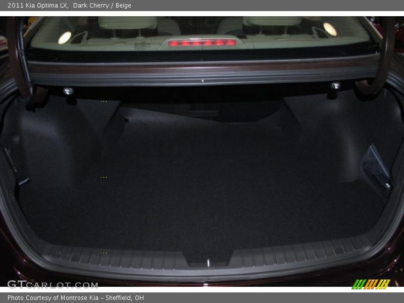 Dark Cherry / Beige 2011 Kia Optima LX
