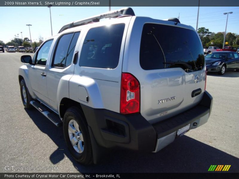 Silver Lightning / Graphite/Steel 2009 Nissan Xterra S