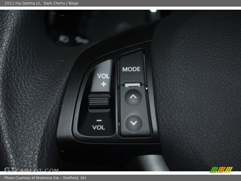Dark Cherry / Beige 2011 Kia Optima LX