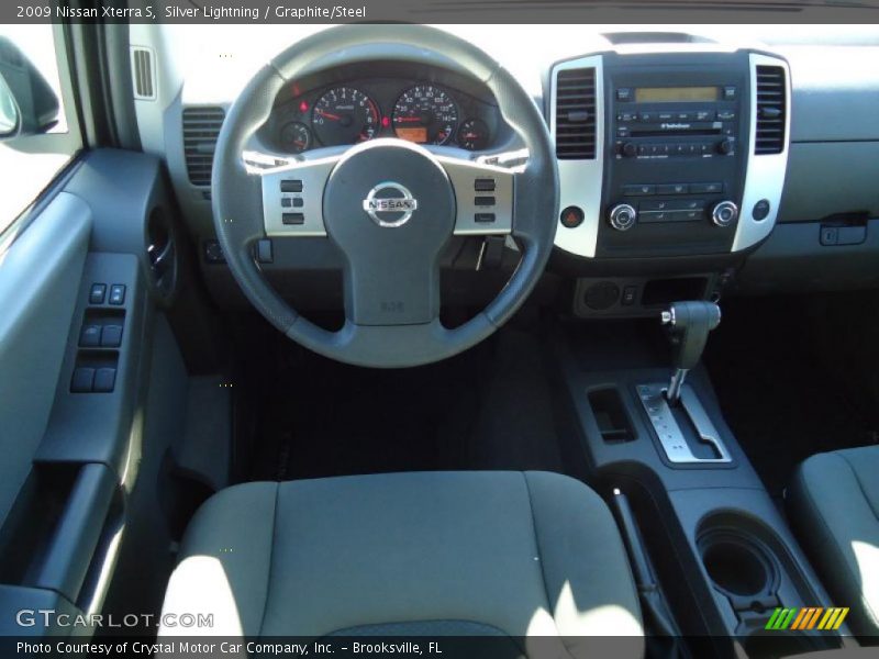 Silver Lightning / Graphite/Steel 2009 Nissan Xterra S