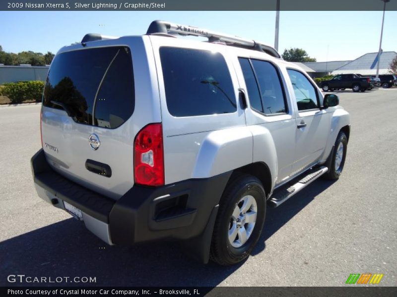 Silver Lightning / Graphite/Steel 2009 Nissan Xterra S
