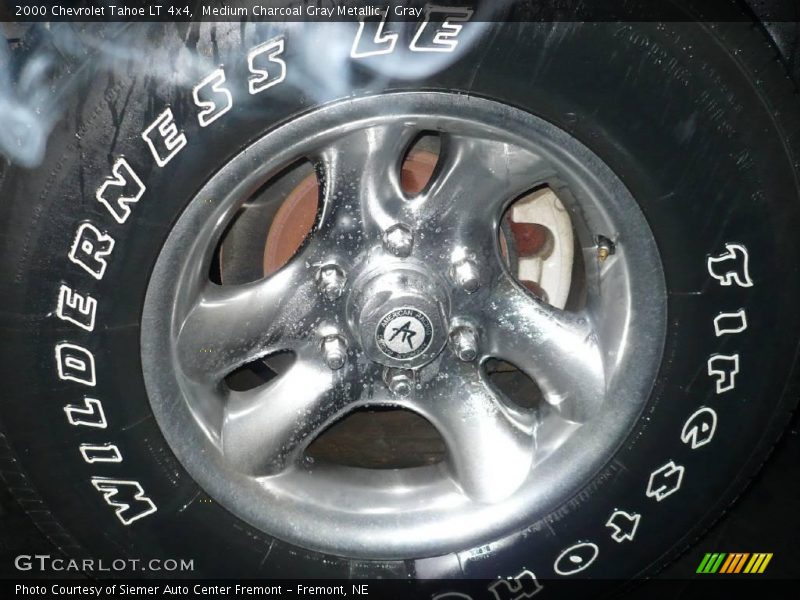 Medium Charcoal Gray Metallic / Gray 2000 Chevrolet Tahoe LT 4x4