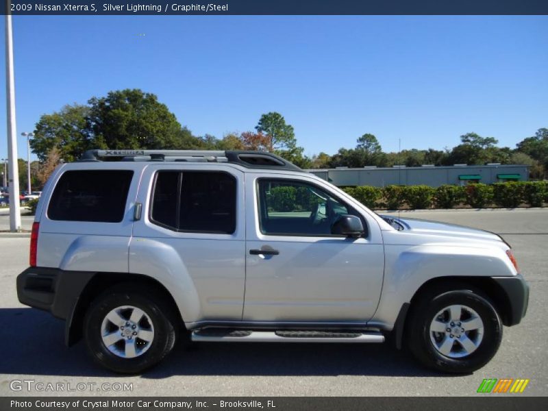 Silver Lightning / Graphite/Steel 2009 Nissan Xterra S